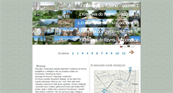 Desktop Screenshot of cracovia-roma.com